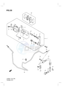 UH200G BURGMAN EU drawing REAR CALIPER