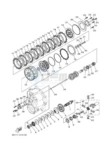 YXZ1000R SS YXZ10YESJ YXZ1000R SS (B0F6) drawing CLUTCH