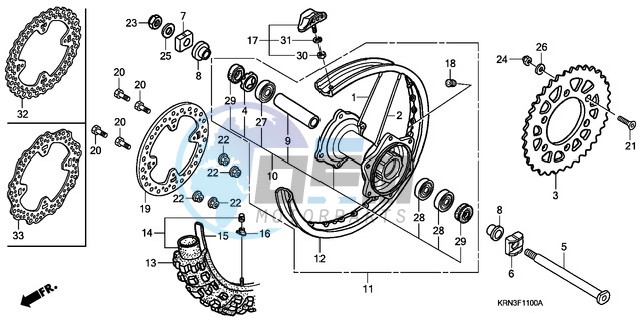 REAR WHEEL