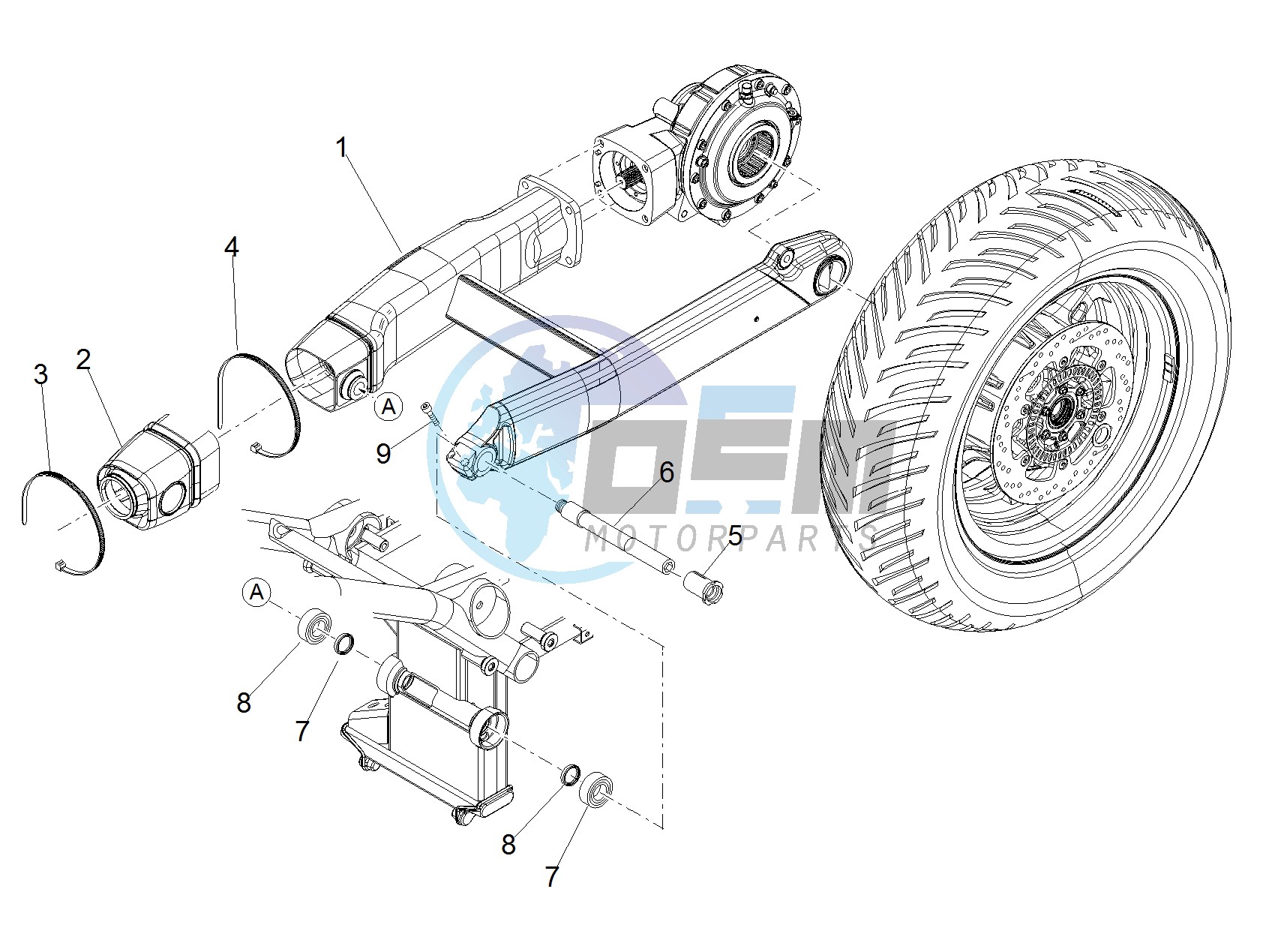 Swing arm