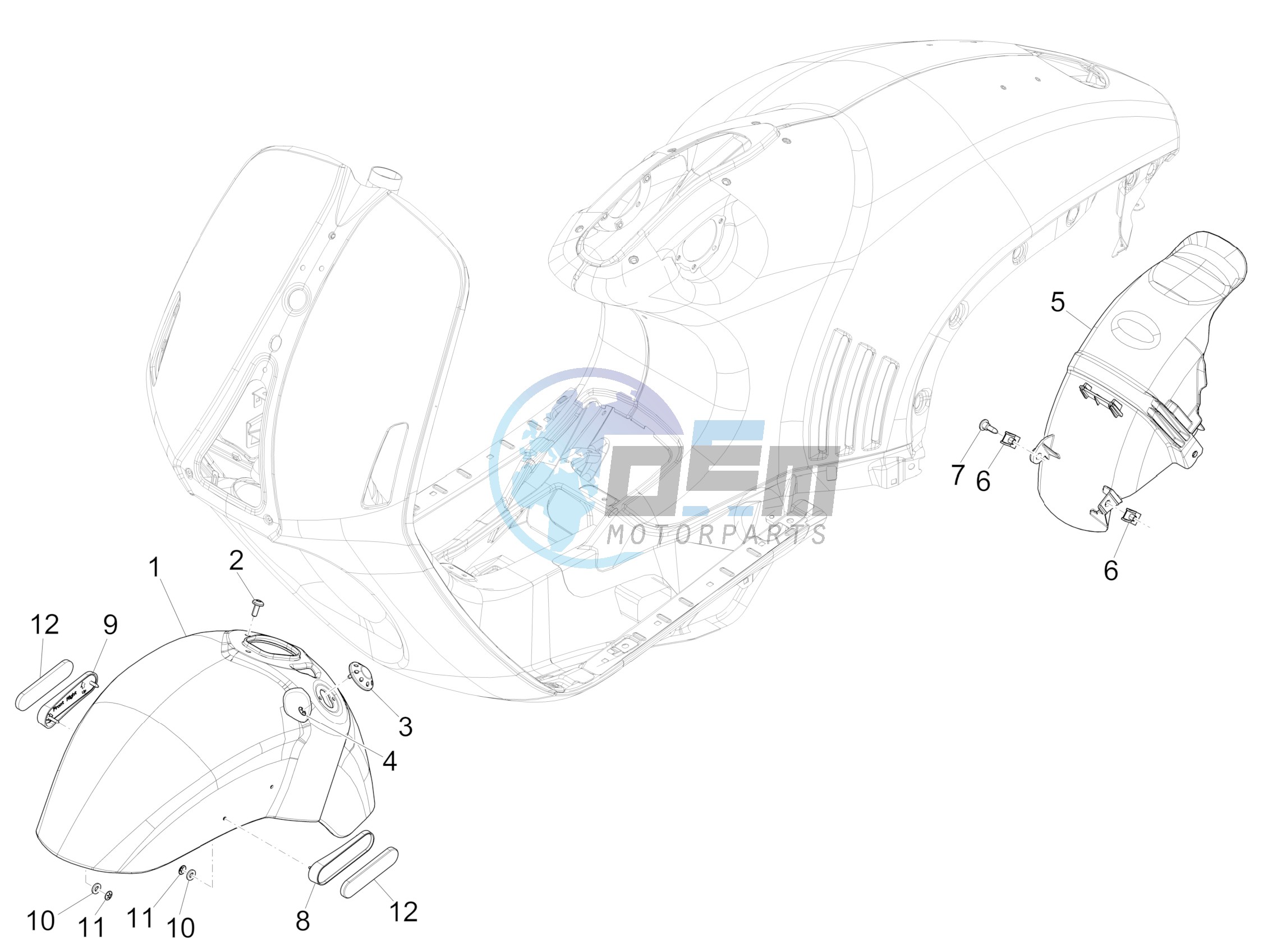 Wheel huosing - Mudguard