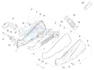 Liberty 125 iGet 4T 3V ie ABS (APAC) drawing Air filter