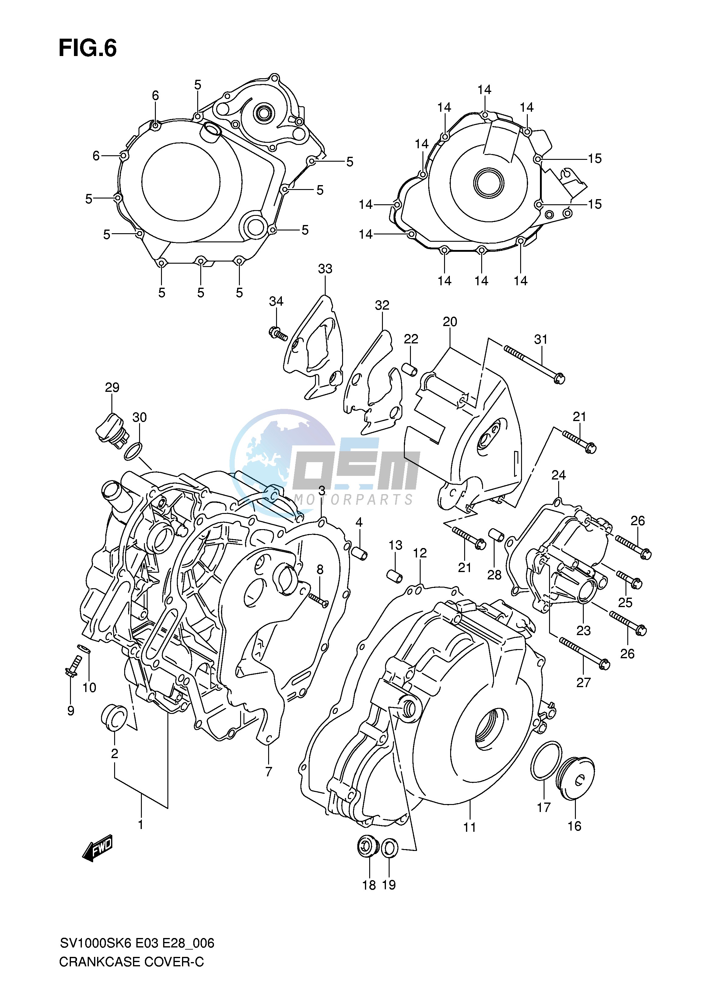 CRANKCASE COVER