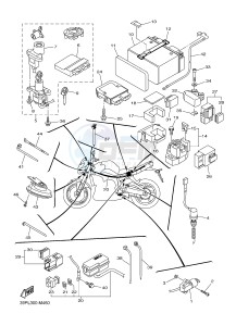 FZ8-N FZ8 (NAKED) 800 (2SH4) drawing ELECTRICAL 2