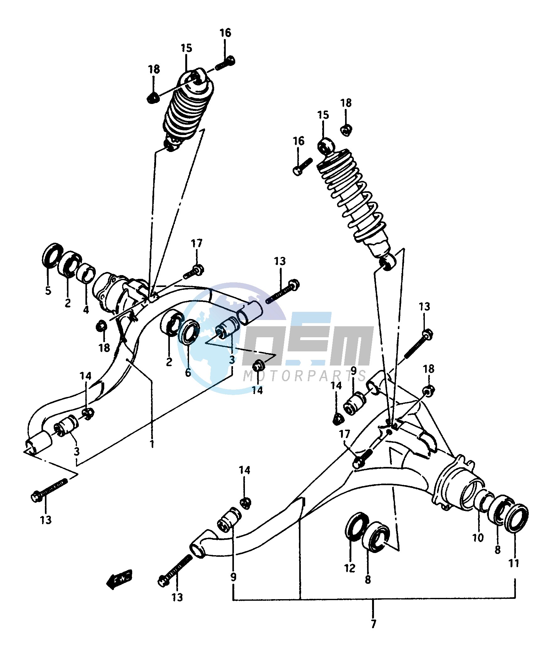 SUSPENSION ARM