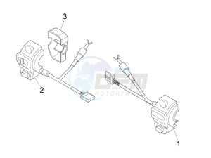 LXV 50 2T Navy drawing Selectors - Switches - Buttons