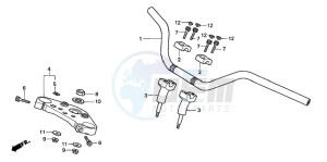 VF750C2 drawing HANDLE PIPE/TOP BRIDGE