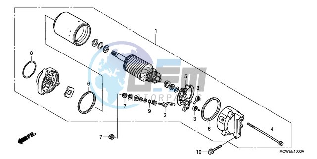 STARTING MOTOR