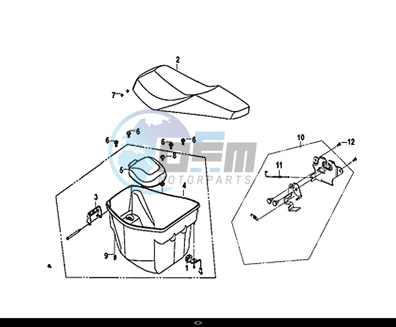 SEAT REAR GRIP