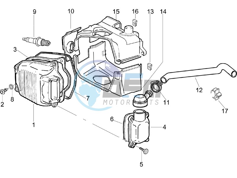 Cylinder head cover