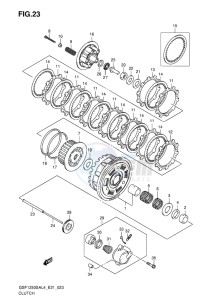 GSF-1250S ABS BANDIT EU drawing CLUTCH