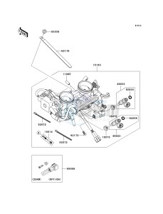 ER 650 A [ER-6N (EUROPEAN] (A6S-A8F) A7F drawing THROTTLE