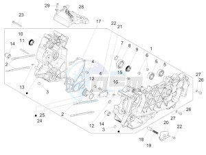 Medley 150 4T ie ABS (EMEA) drawing Crankcase