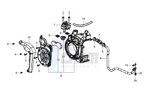 Fly 150 drawing Secondary air system