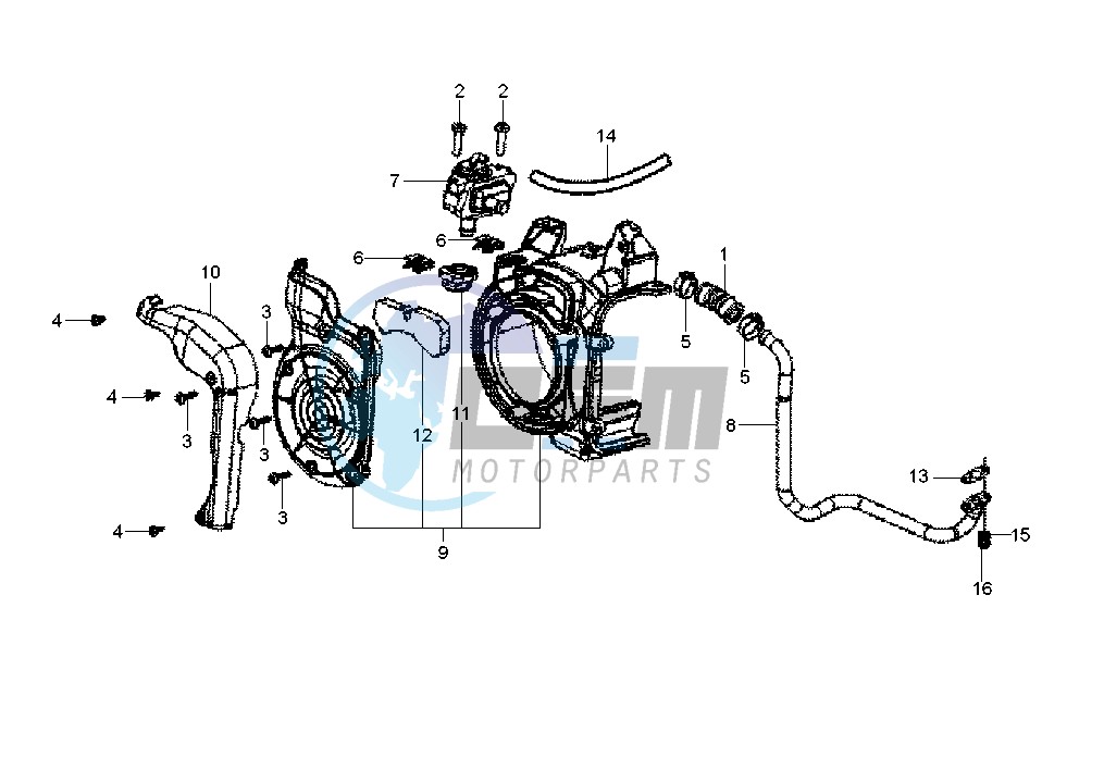 Secondary air system