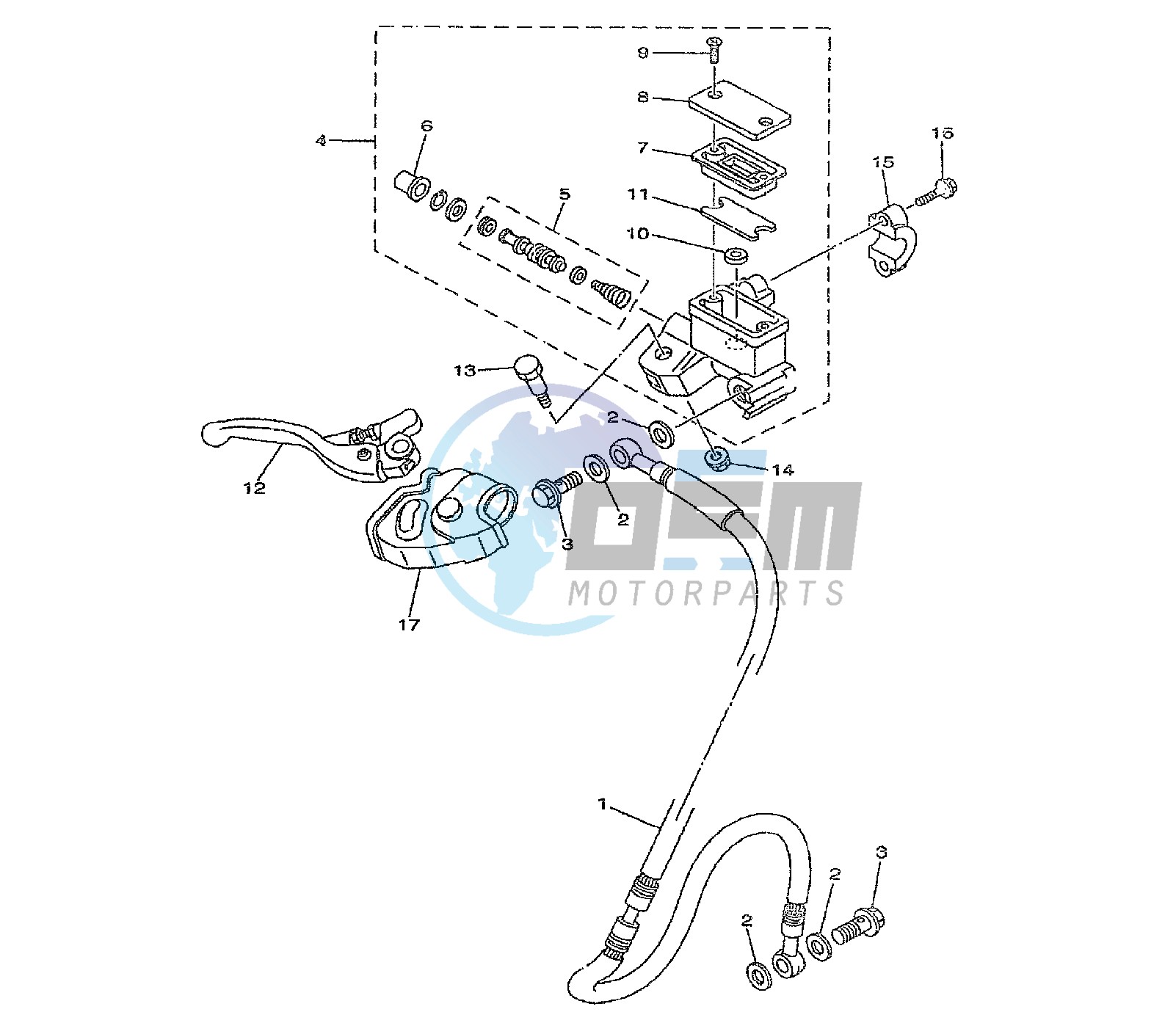 FRONT MASTER CYLINDER