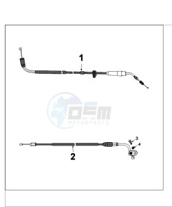 TWEET 50 V PRO (ALL) drawing CONTROLS AND CABLES