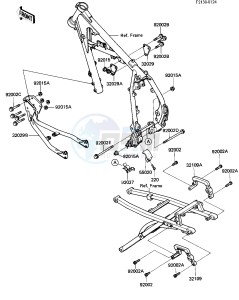 KL 600 A [KL600] (A1) [KL600] drawing FRAME FITTINGS