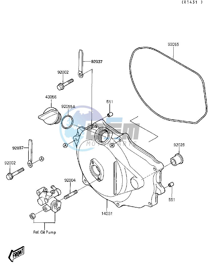 ENGINE COVER-- S- -