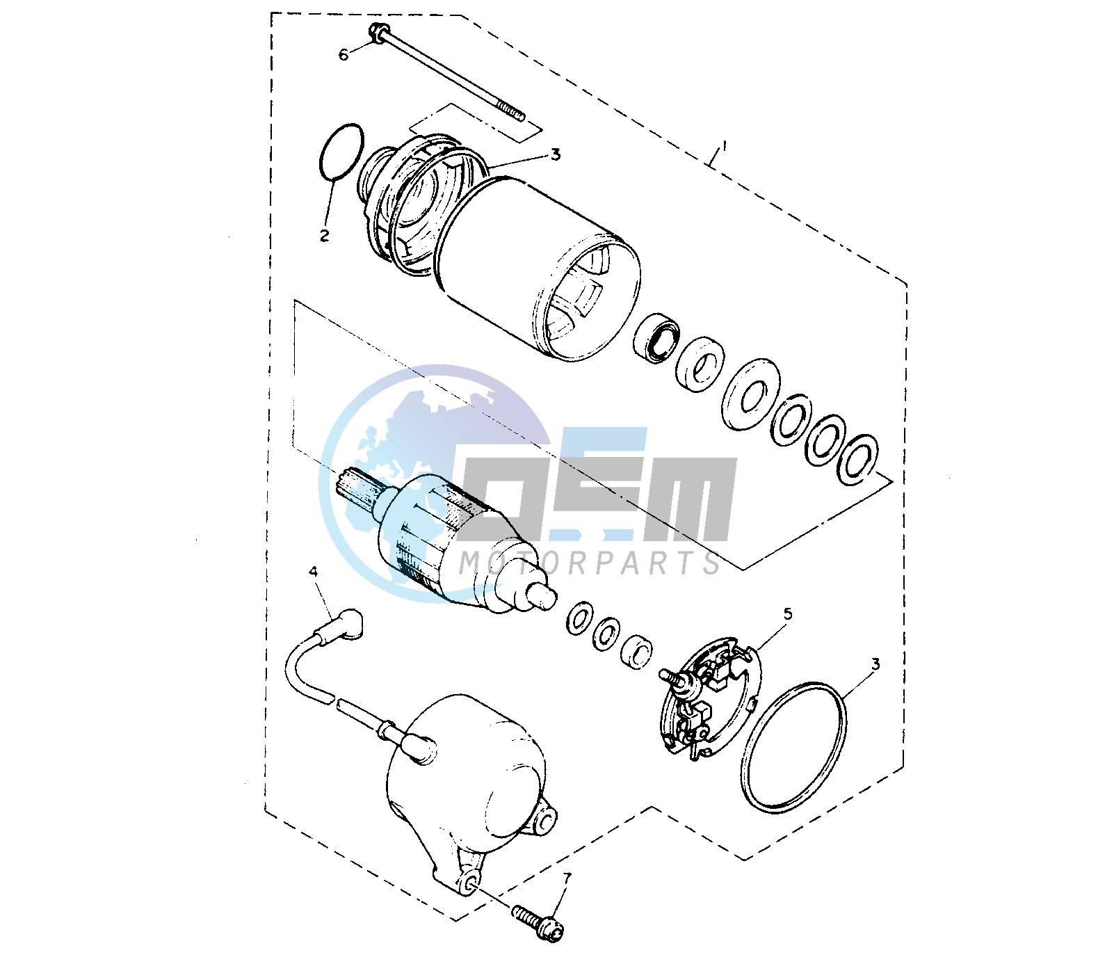 STARTING MOTOR