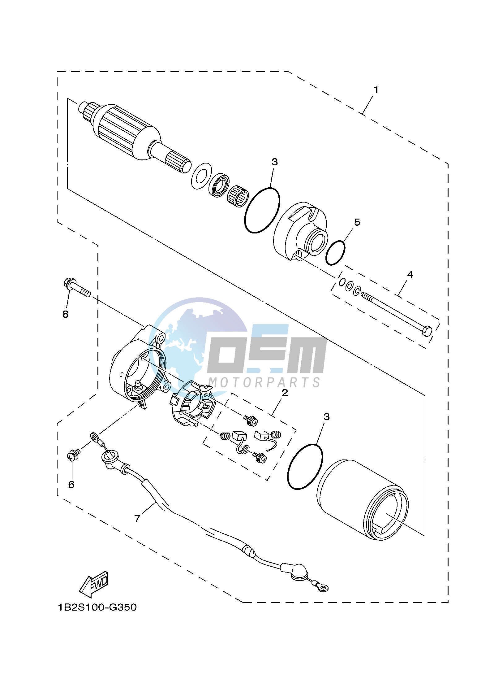 STARTING MOTOR