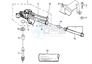 ELYSEO - 50 cc drawing OIL PUMP