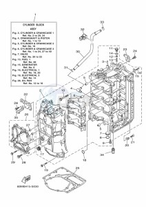 FL150F drawing CYLINDER--CRANKCASE-1