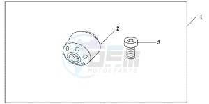 GL1800D GoldWing - GL1800-D UK - (E) drawing CHROME BAR ENDS