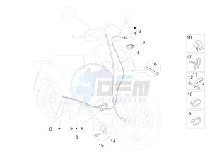 Liberty 125 4t Delivery e3 Single drawing Transmissions