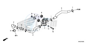 CMX500AH UK - (E) drawing AIR INJECTION SOLENOID VALVE