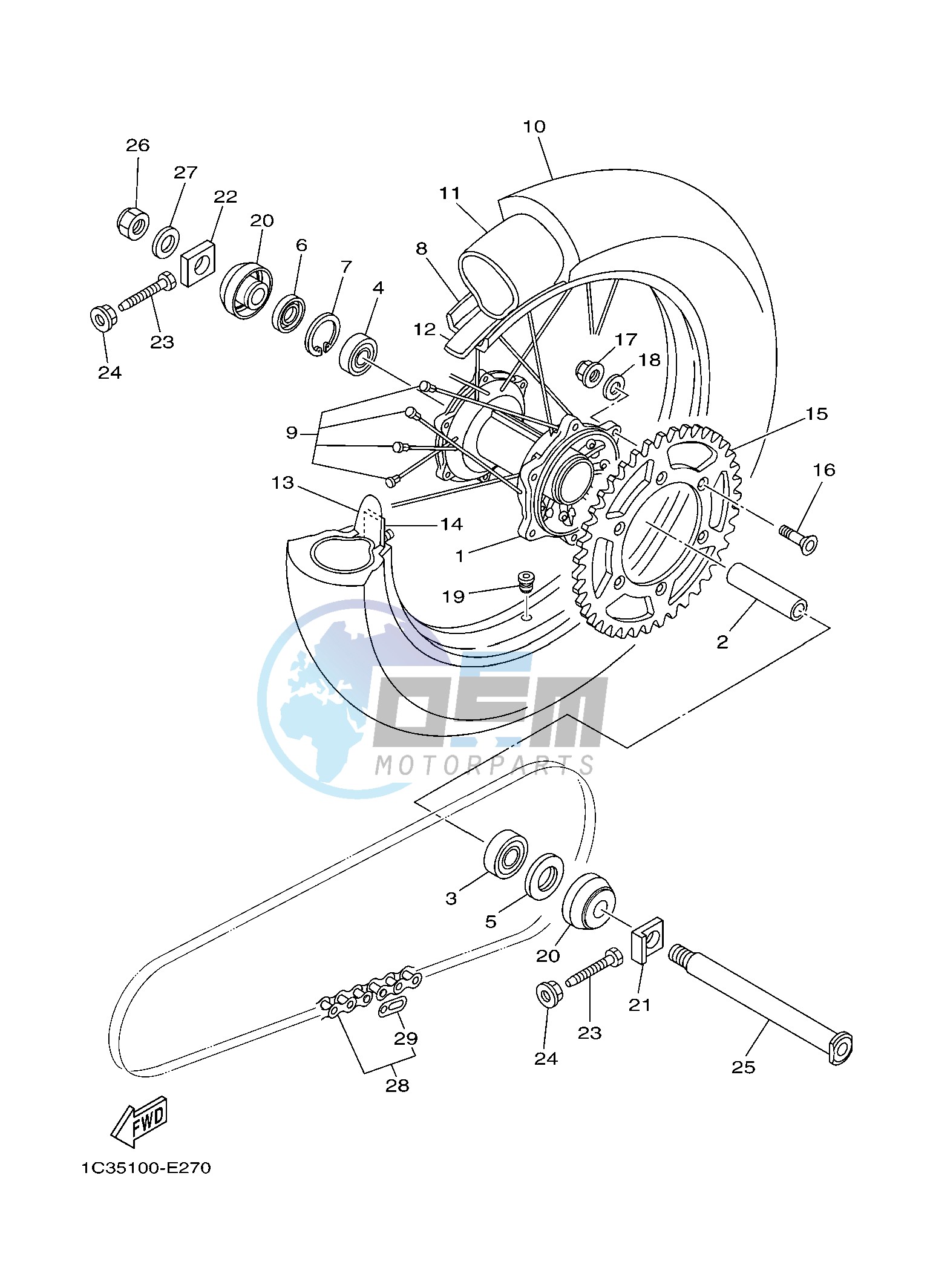 REAR WHEEL