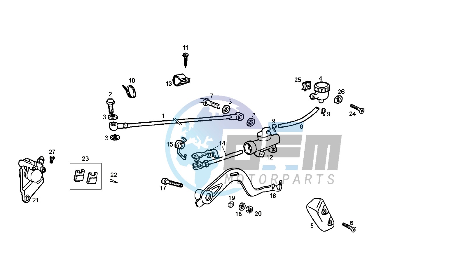 REAR BRAKING SYSTEM