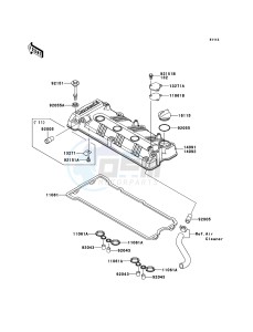 JET_SKI_STX-15F JT1500ADF EU drawing Cylinder Head Cover