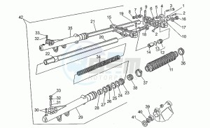 Quota 1000 drawing Front fork