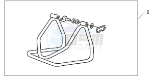 CBR600RR drawing MAINTENANCE STAND