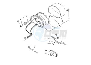 TDM 850 drawing TAILLIGHT