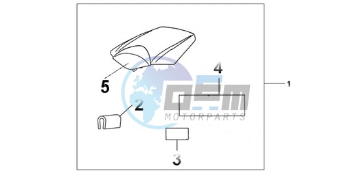 SEAT COWL *R334*