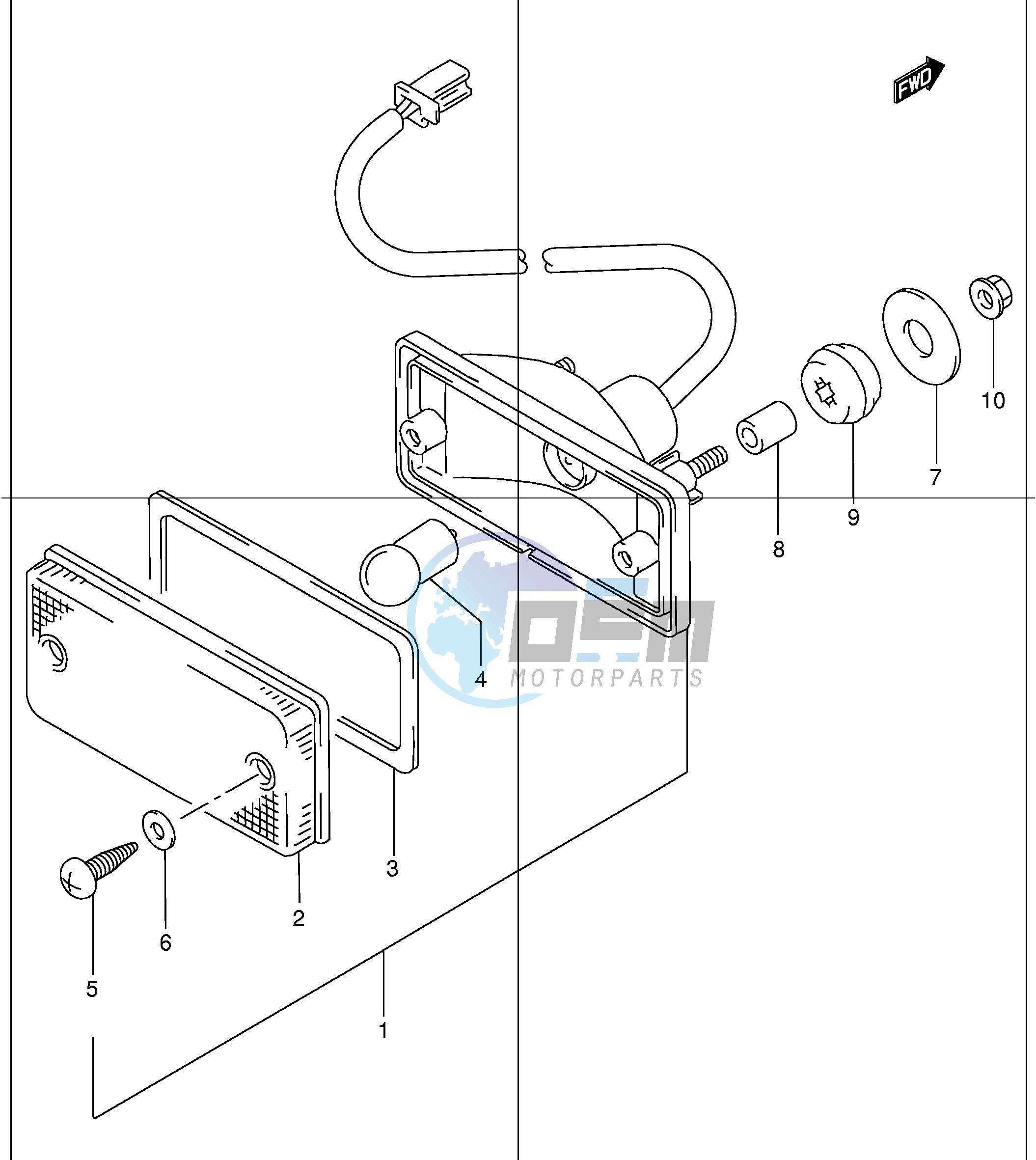 TAIL LAMP (MODEL K1)