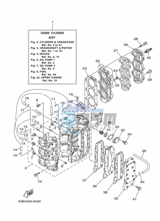 CYLINDER--CRANKCASE