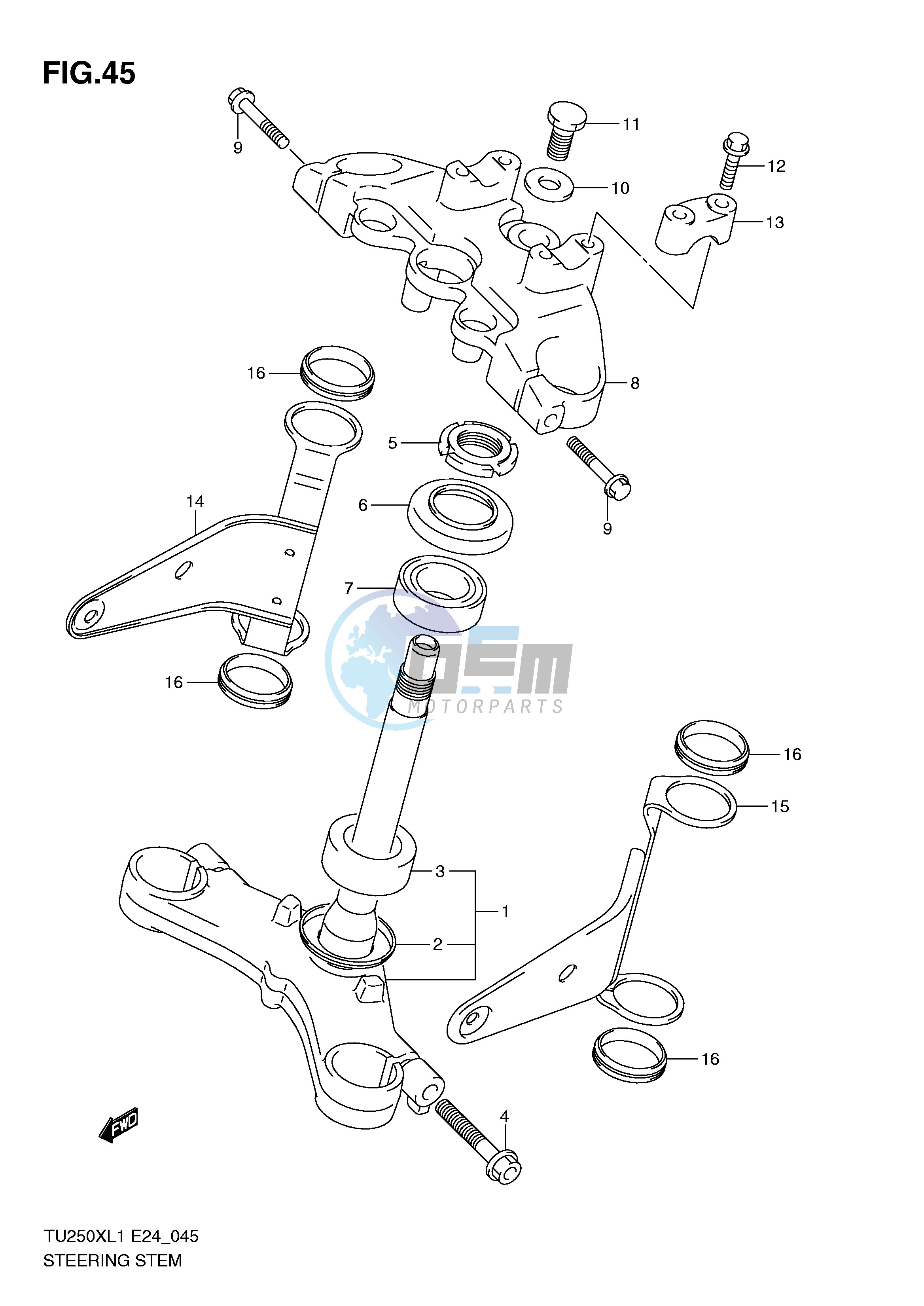 STEERING STEM