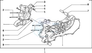 Typhoon 50 drawing Crankcase