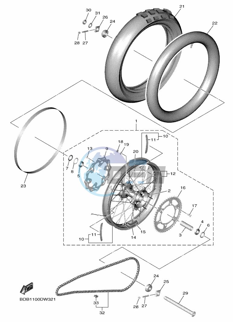 REAR WHEEL