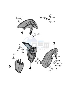 FIGHT 4 50 4T PURE drawing FENDERS