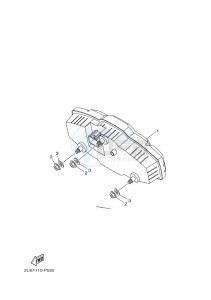 YXM700E YX70MPN (BHF8) drawing METER