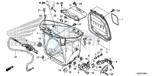 NC700SAD NC700S ABS 2ED - (2ED) drawing LUGGAGE BOX