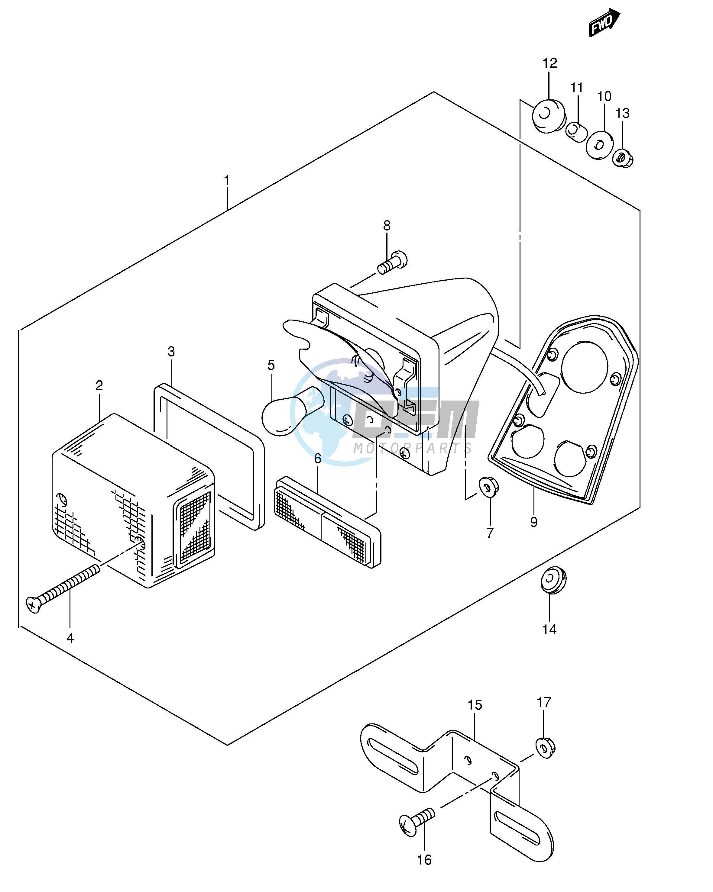 REAR COMBINATION LAMP