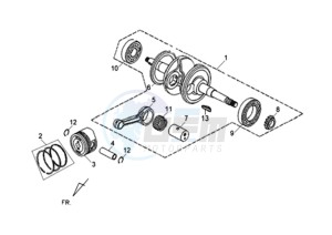 CELLO ALLO 125 drawing CRANKSHAFT