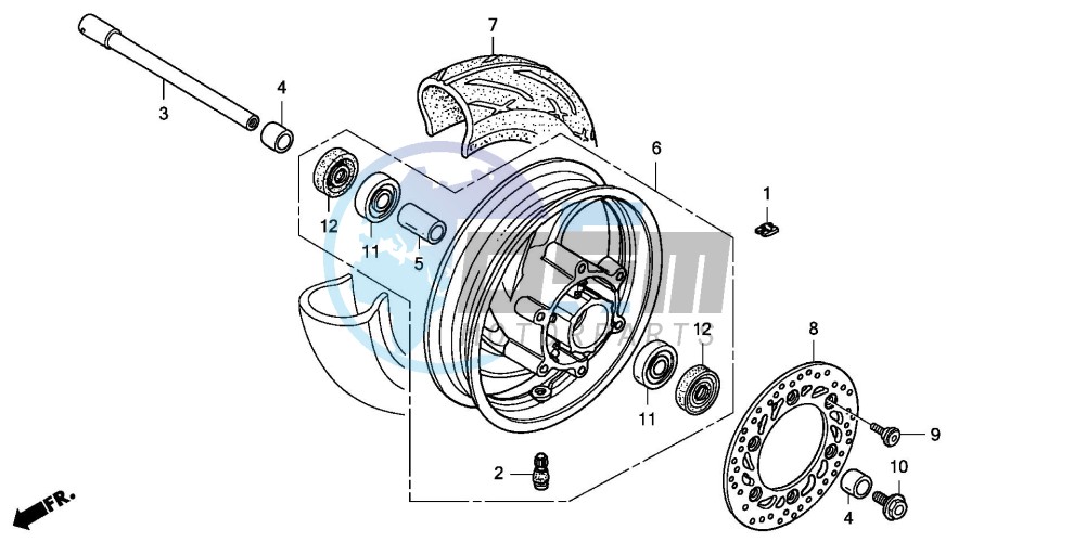 FRONT WHEEL