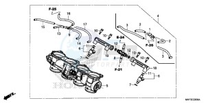 CBR1000S2H 2ED - (2ED) drawing THROTTLE BODY