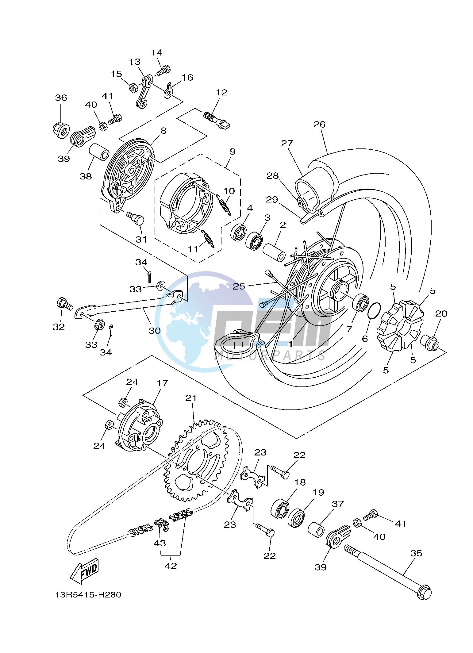 REAR WHEEL